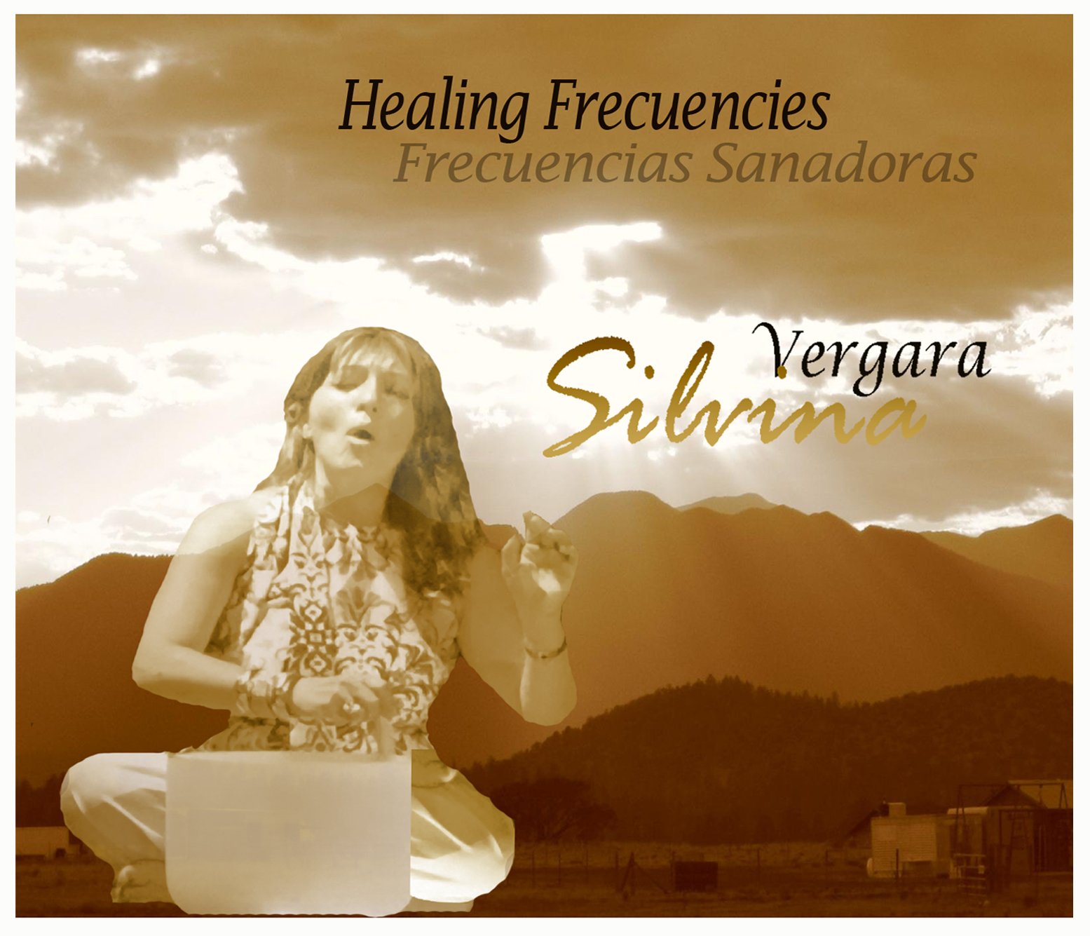 Portada de la obra Healing Frequencies, de Silvina Vergara