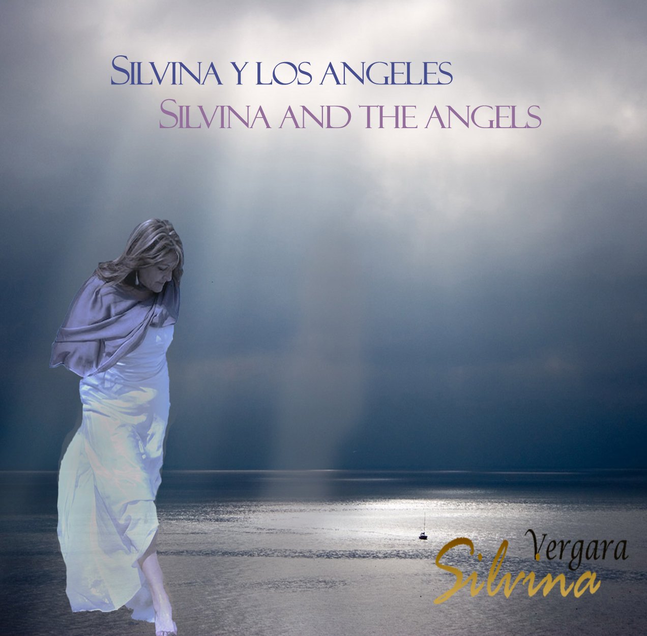 Portada de la obra Silvina y los Ángeles, de Silvina Vergara