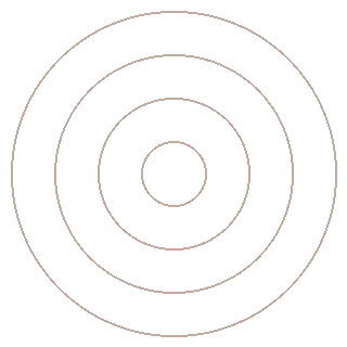 Patrón gráfico de ondas concéntricas